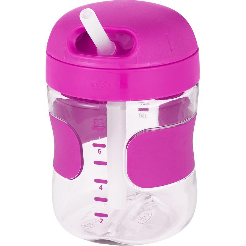 OXO Tot Straw Cup – 7 Oz – Pink