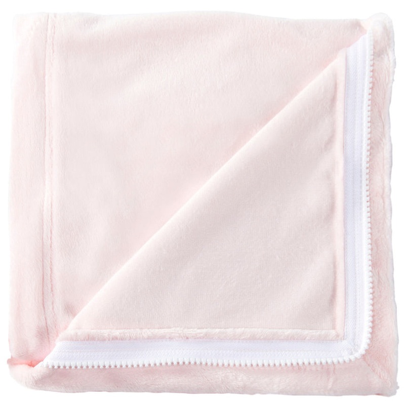 QuickZip Crib Zipper Sheet – Pink Mink