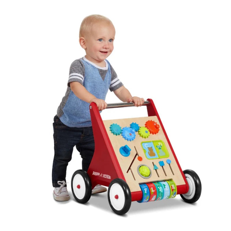 Radio Flyer Push & Play Walker, Classic