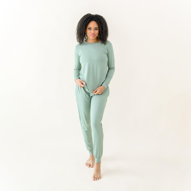 Women’s Jogger Pajama Set in Thyme