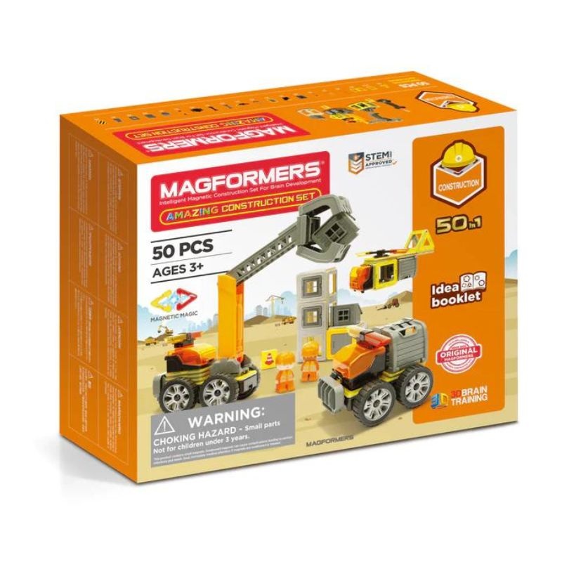 Amazing Construction Magnetic Set – 50 Pieces