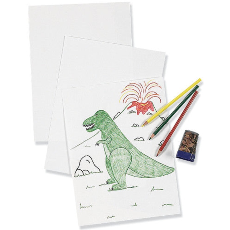 Bright White Sulphite Drawing Paper, Heavy Weight, 12″ x 18″, 60#