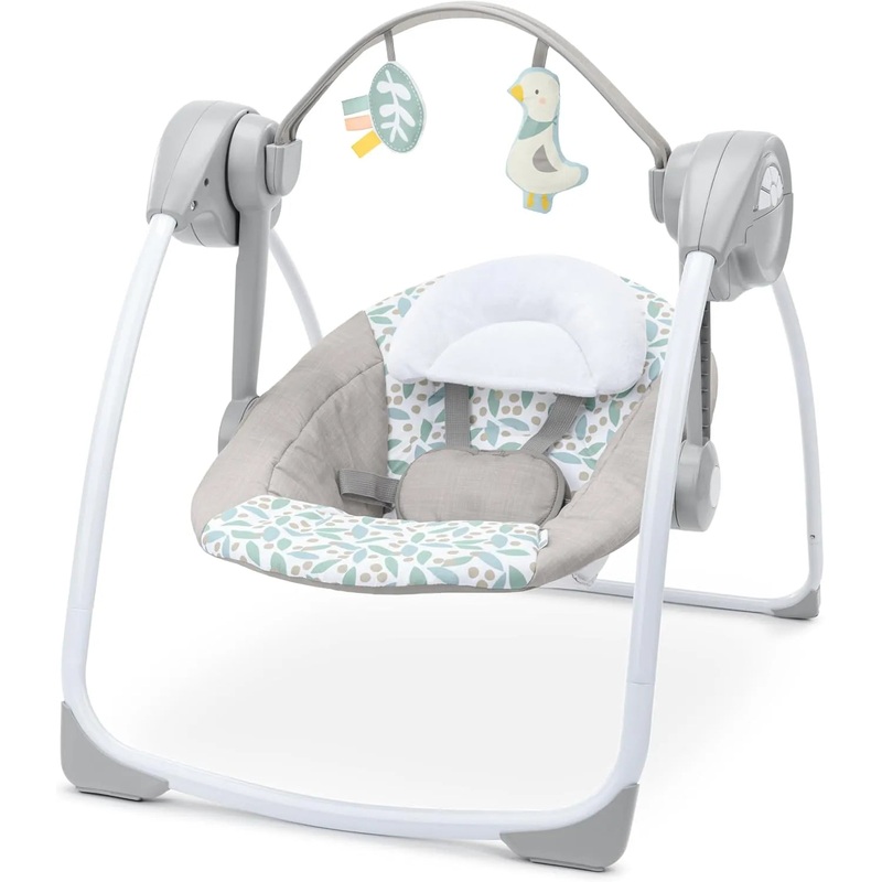 Comfort 2 Go Portable Swing – Endless Bloom – 0-9 Months