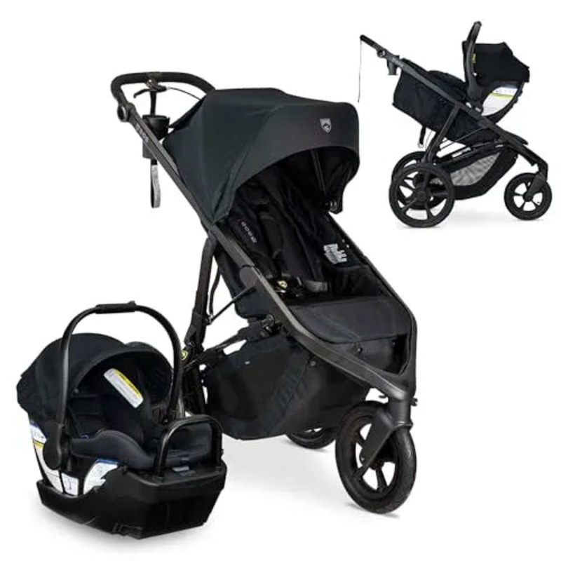 Gear Wayfinder Travel System, Infant Car Seat and Stroller Combo – Nightfall