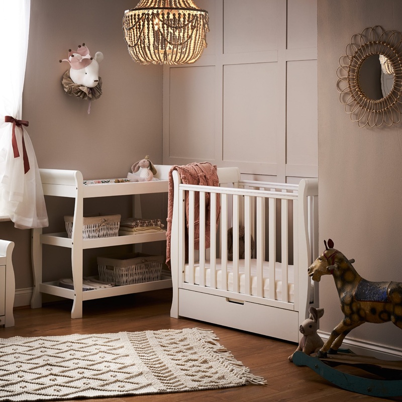 Obaby Stamford Space Saver 2 Piece Room Set – WHITE
