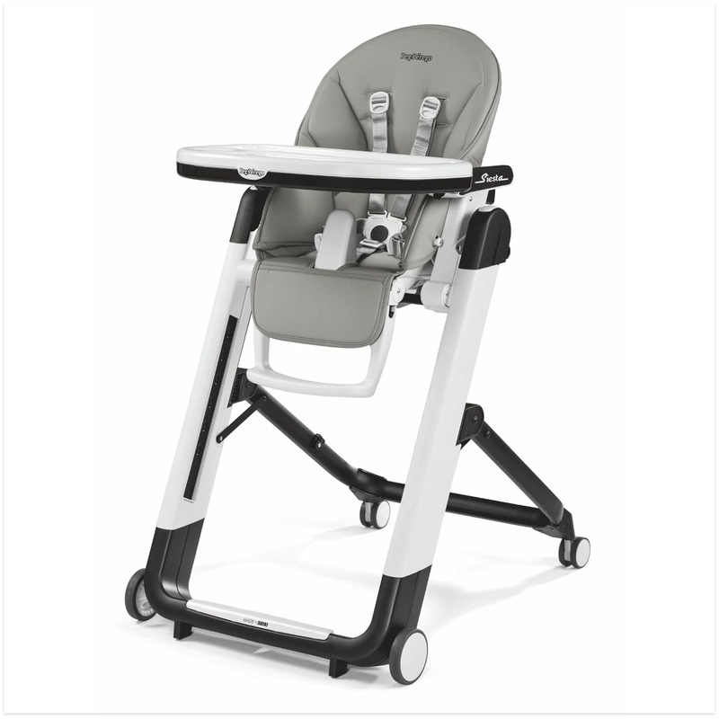 Peg Perego Siesta High Chair, Ice Grey