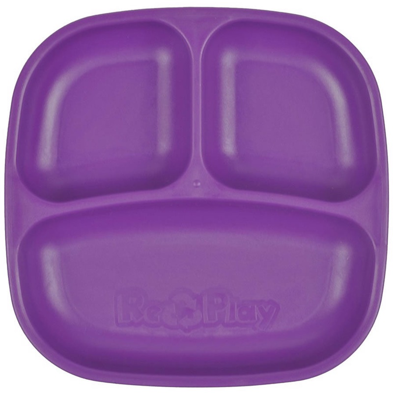 Re-Play 7″ Divided Plate – Amethyst