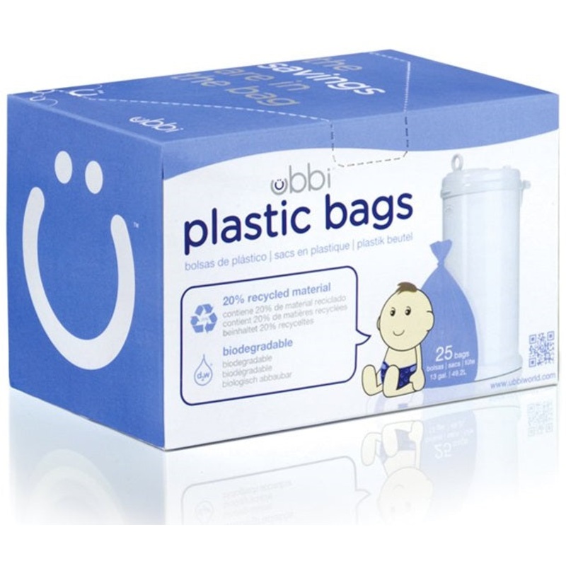 Ubbi – Biodegradeable Bags 25p