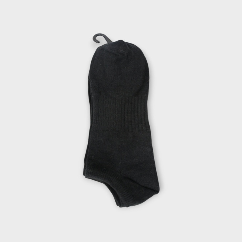 Unisex Black Socks (Pack Of 3)