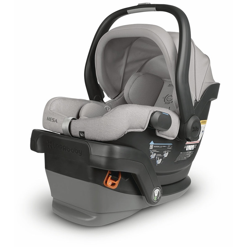 UPPAbaby MESA V2 Infant Car Seat, 2022, Stella (Grey Melange)