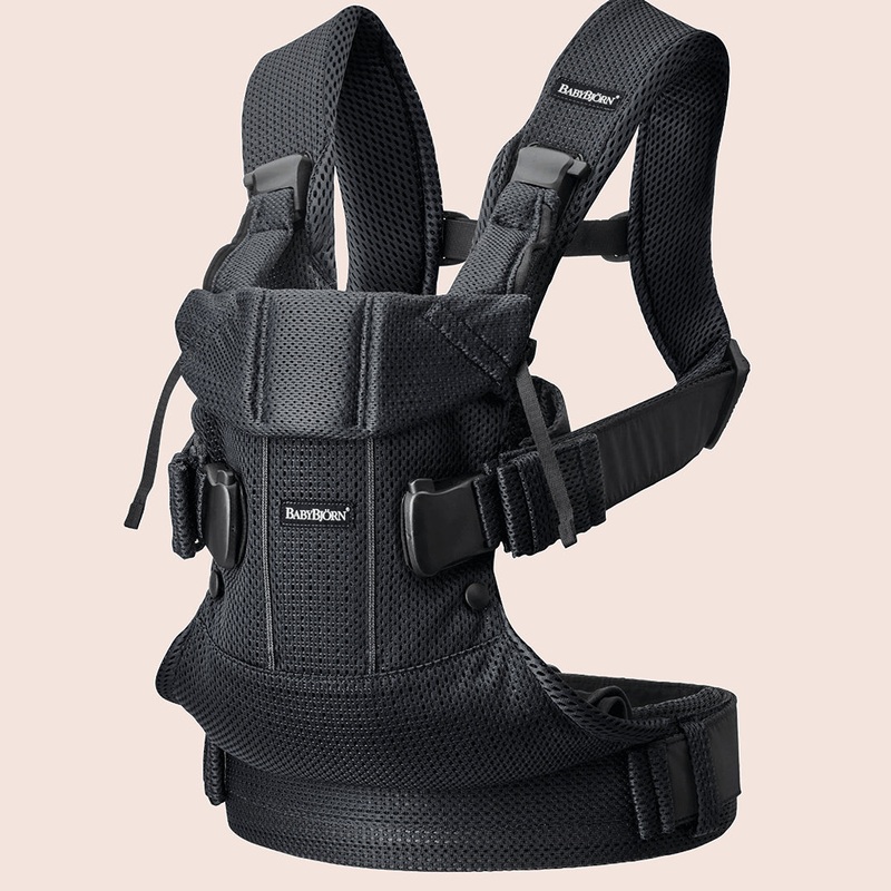 Baby Carrier One – Black Mesh
