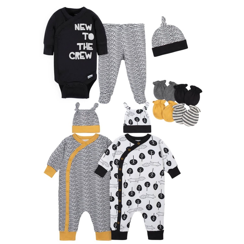 Gerber 11-Piece Baby Boys’ Nature Gift Set