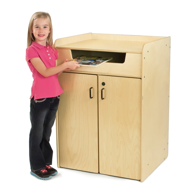 Jonti-Craft Book Return with Cart