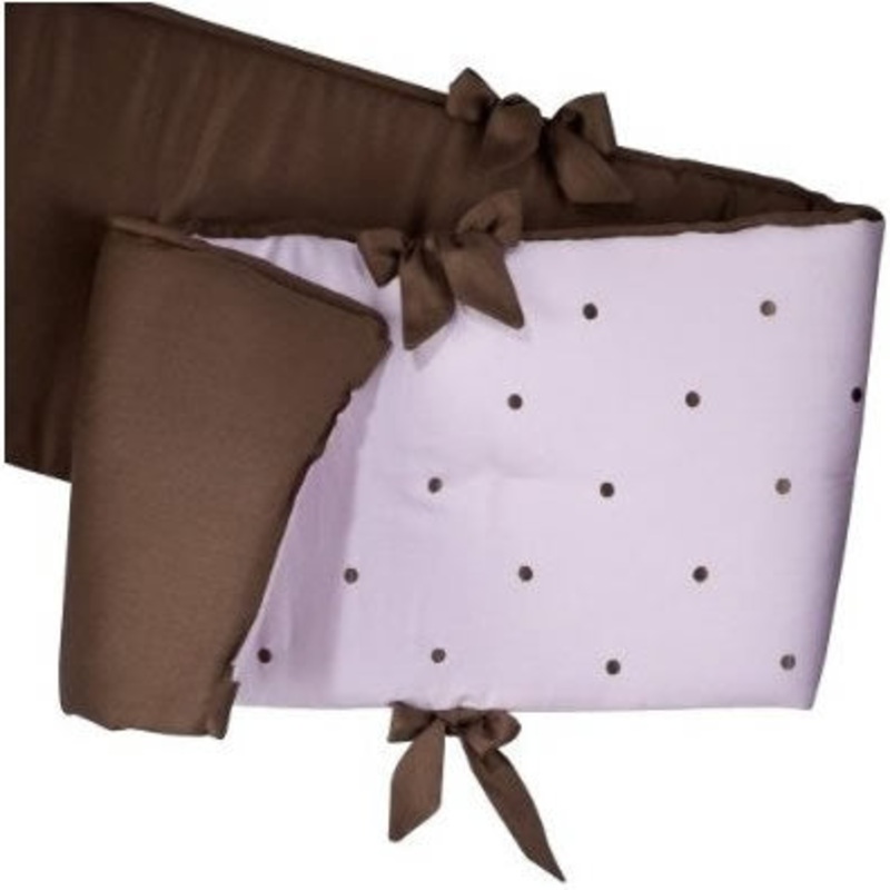 KidsLine Luxe Pink Bumper