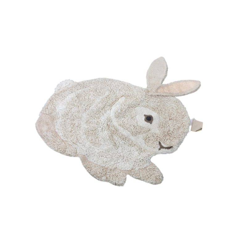 Lorena Canals Washable Rug, Bunny, 4’3×4’5