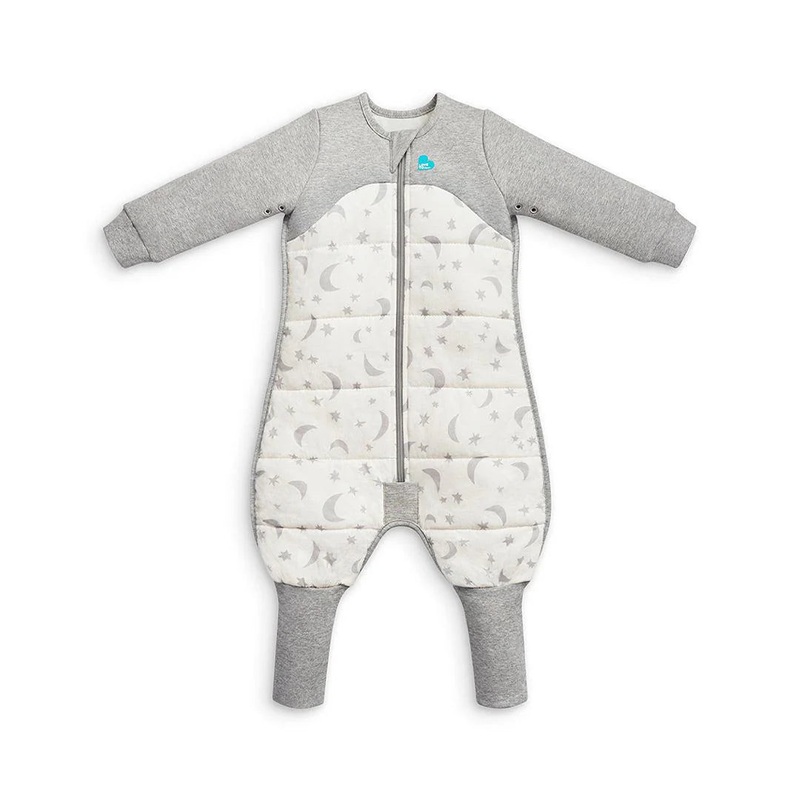 Love to Dream – Sleep Suit – Stage 3 – 2.5 Tog – Size 2 – Grey / White