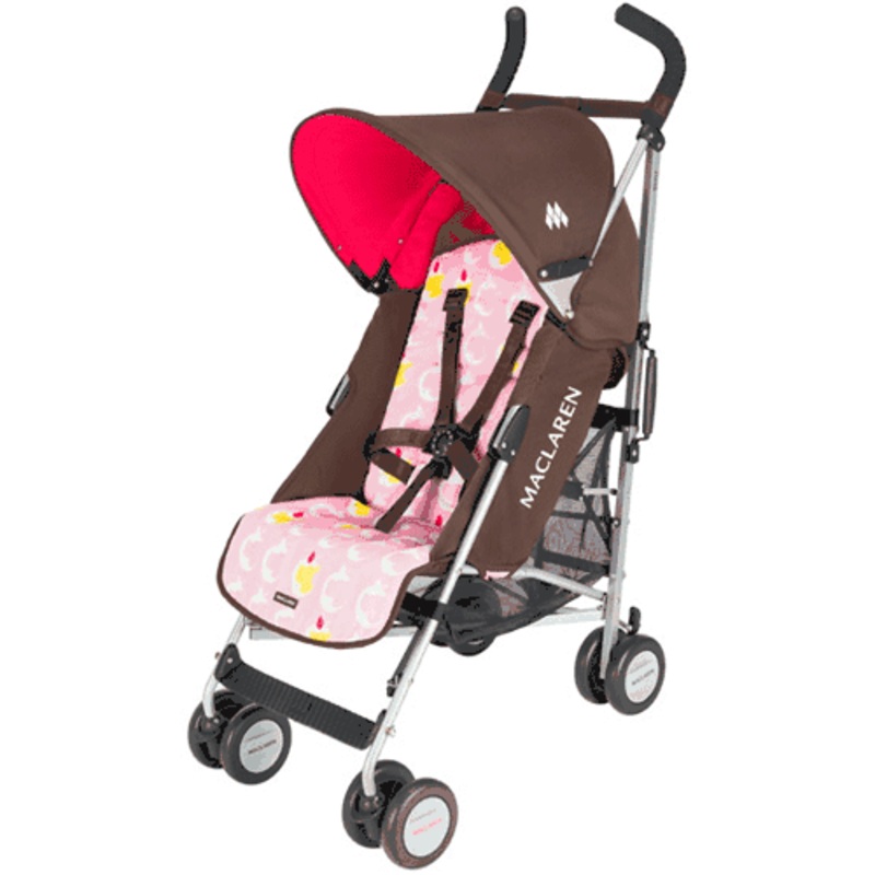 Maclaren Quest Mod Stroller 2009 Coffee Pink