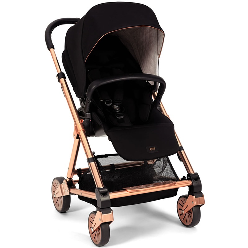 Mamas & Papas Urbo 2 Stroller, Signature Edition – Black / Rose Gold