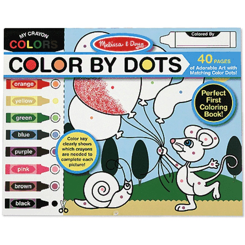 Melissa & Doug Color by Dots