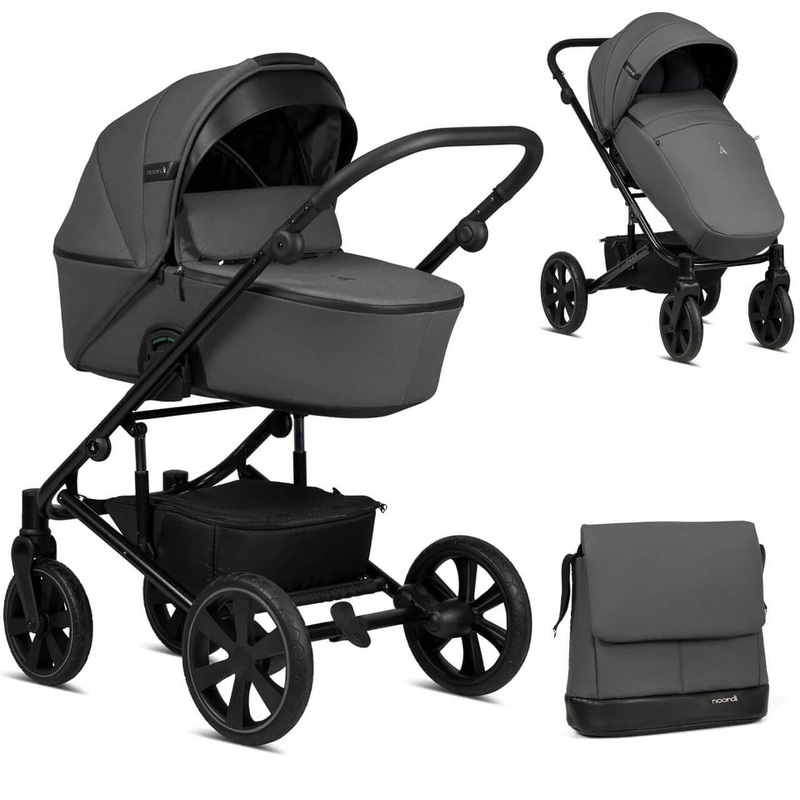 Noordi Aqua Thermo 2-in-1 Pram – Dark Grey