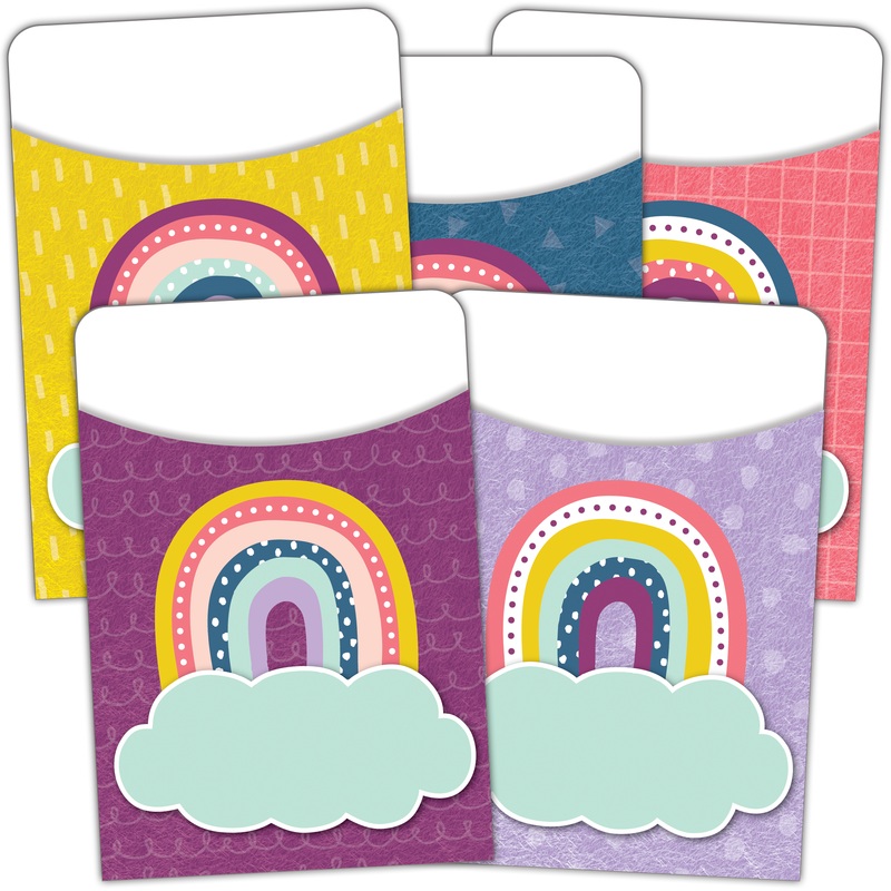 Oh Happy Day Library Pockets – Multi-Pack