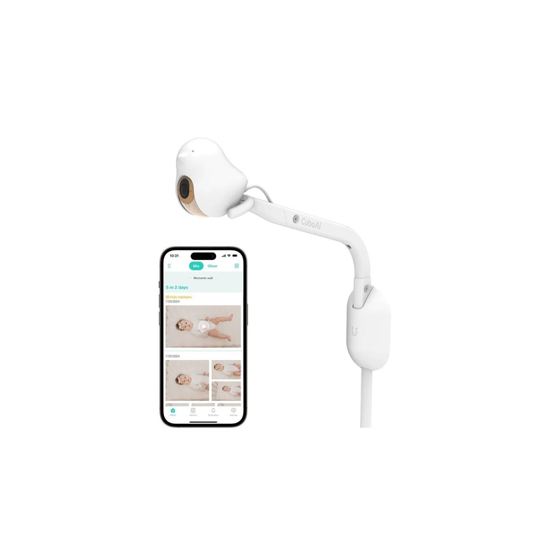 Smart Baby Movement Monitor with Wall Mount