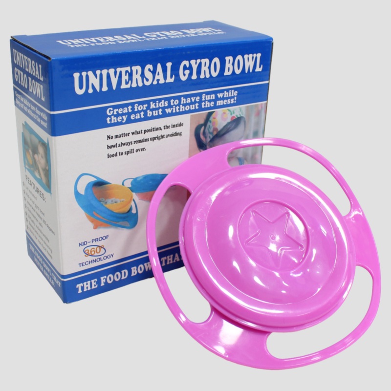 Spill-Proof Baby Bowl  No Mess, All Fun