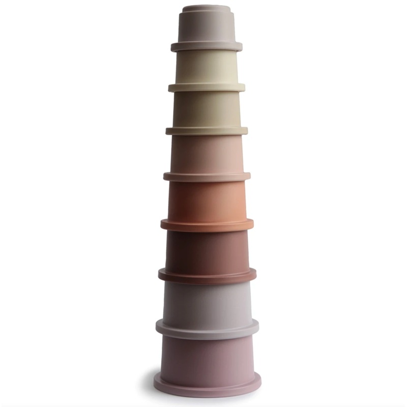 Stacking Cup Toy – Set of 8 (Petal)