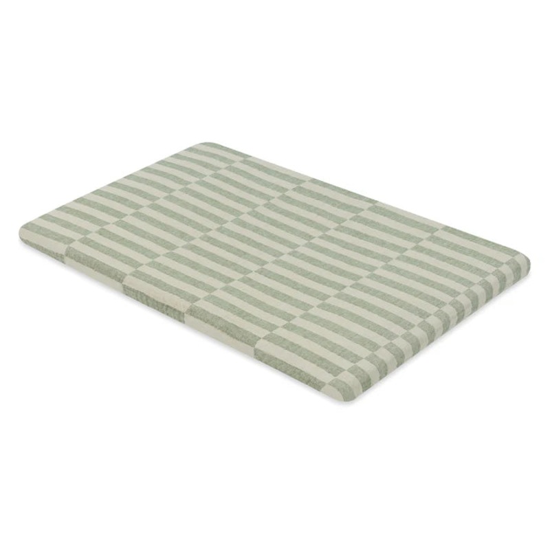 All-Stages Bassinet Crib Sheet- Moss Stripe