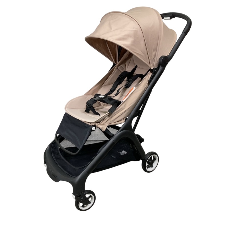 Bugaboo Butterfly Stroller, 2024, Black, Desert Taupe, Desert Taupe