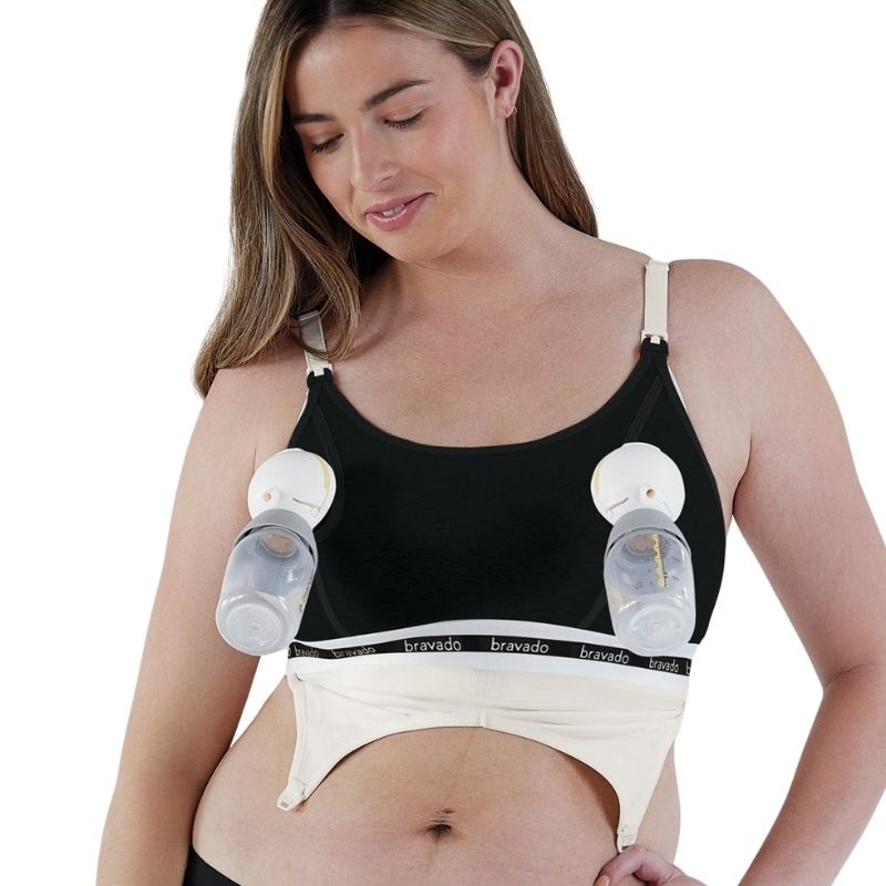 Clip And Pump Hands – Free Nursing Bra