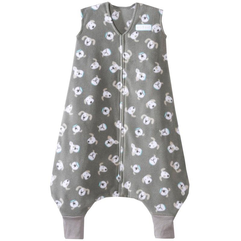 HALO SleepSack Early Walker, Micro-Fleece, Gray, Medium