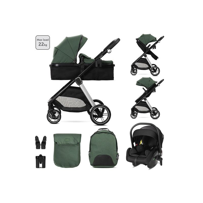 Lorelli Aspen 3in1 Travel System – Green