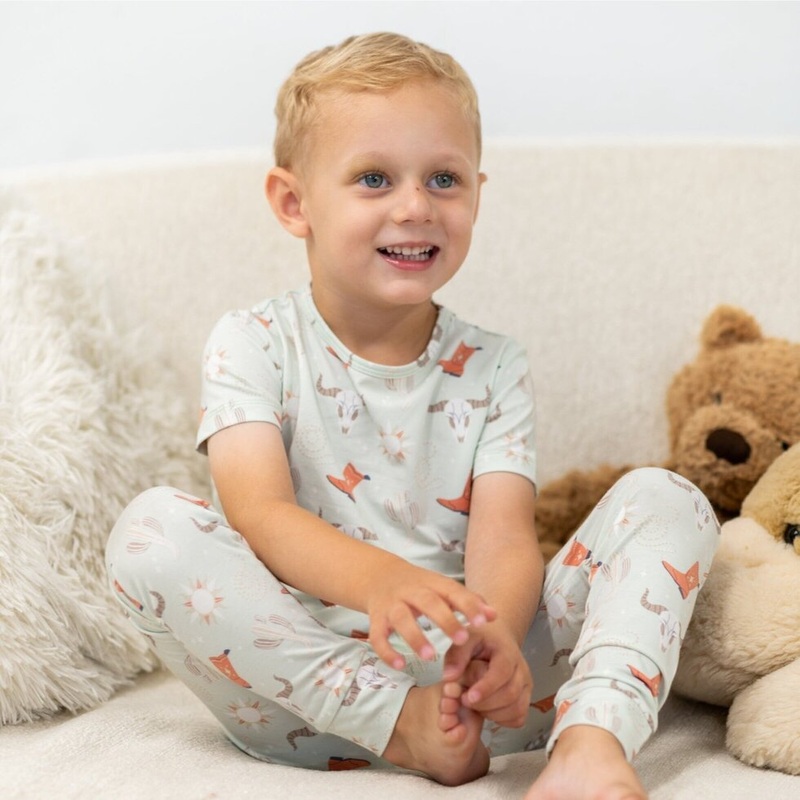 Short Sleeve Pajama Set – Dude Ranch