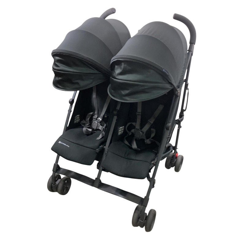 UPPAbaby G-Link V2 Double Stroller, 2022, Jake (Black)