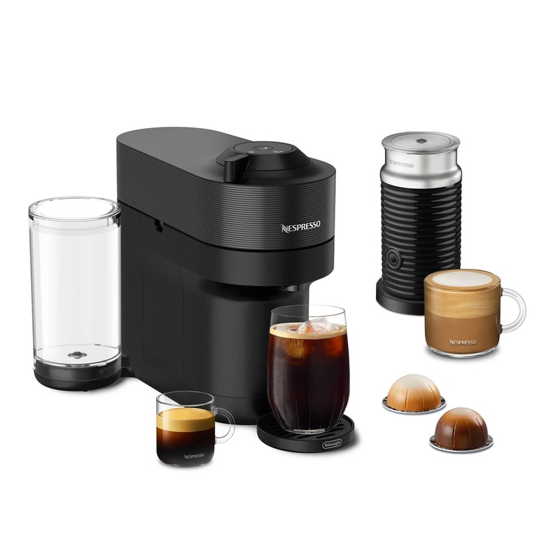 Vertuo Pop+ Coffee Machine with Aeroccino Frother