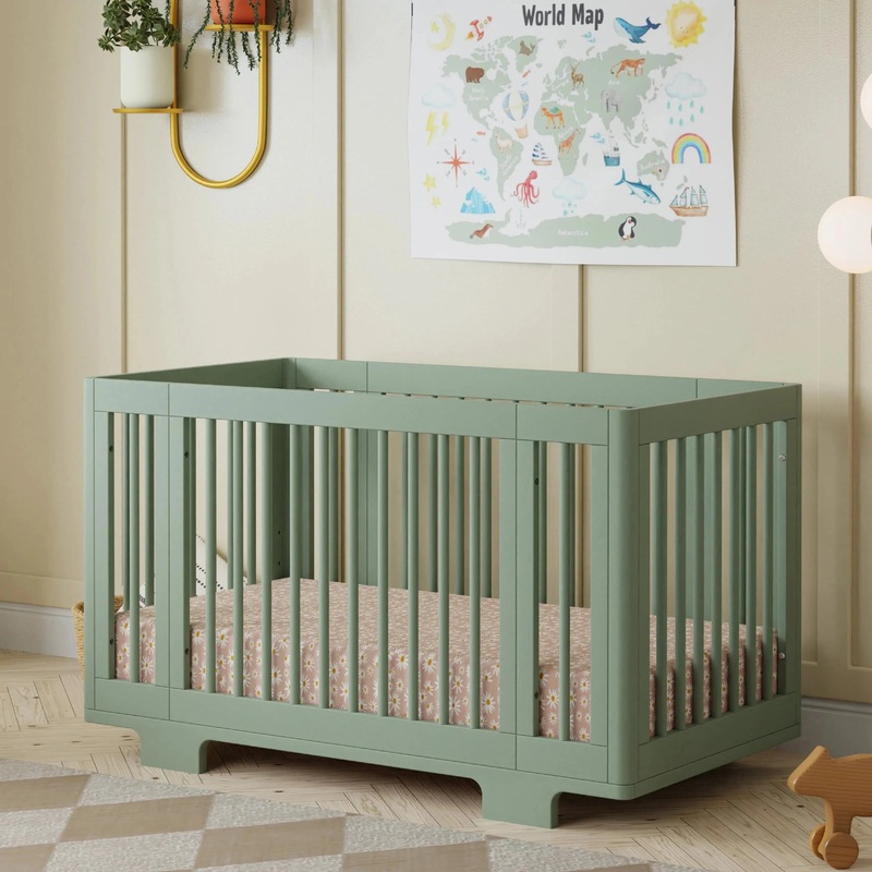 Babyletto – Yuzu 8-in-1 Convertible Crib – Light Sage