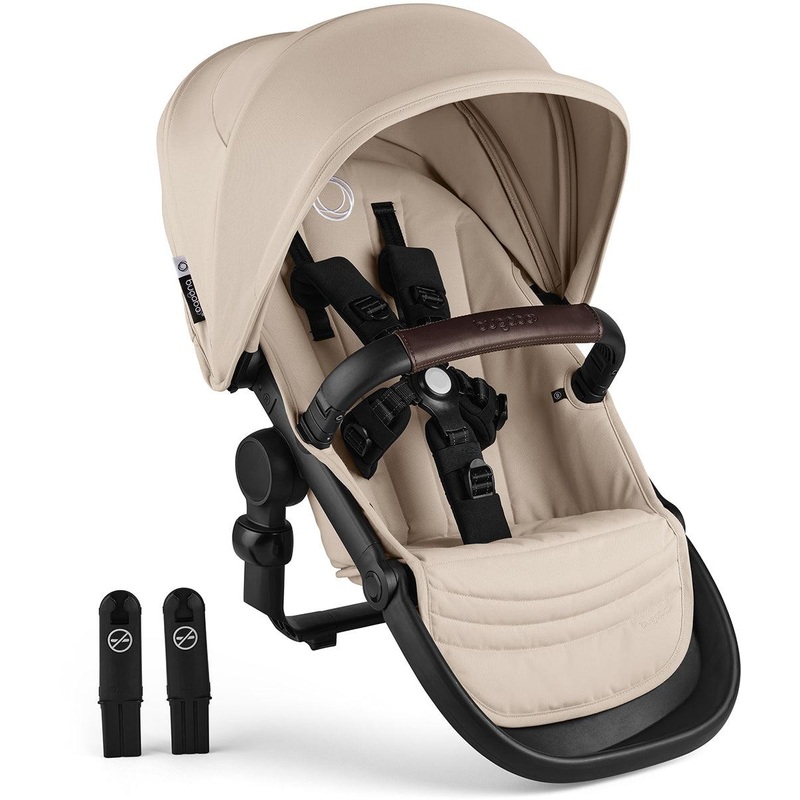 Bugaboo OPEN BOX Kangaroo Sibling Seat – Black / Desert Taupe / Desert Taupe