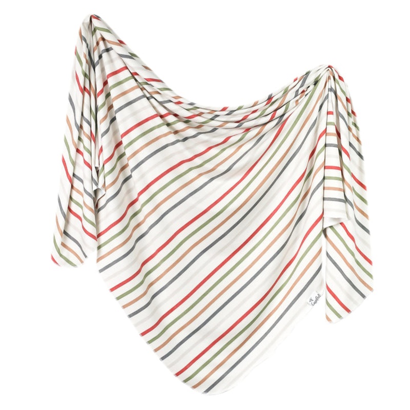 Copper Pearl Knit Swaddle Blanket | Linus
