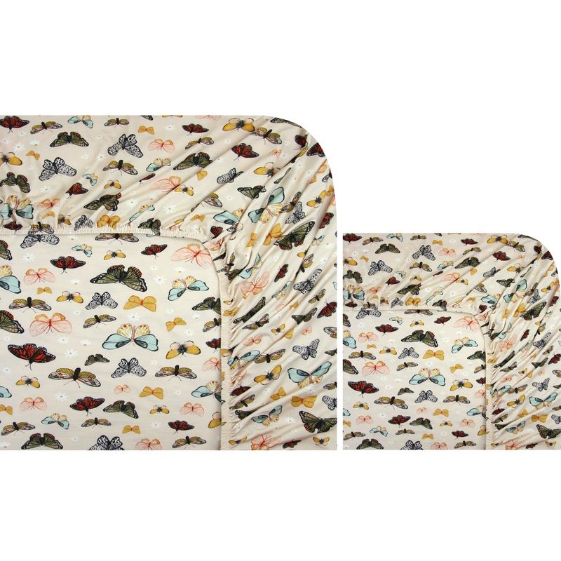 Girl – Changing Pad Cover + Crib Sheets