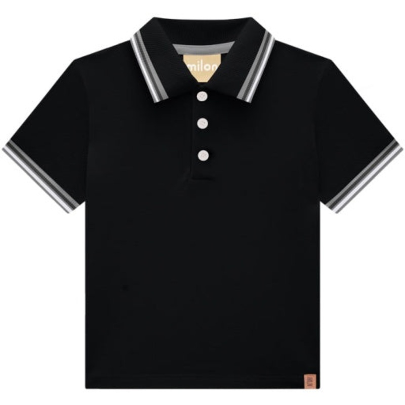Milon Polo Shirt | Black