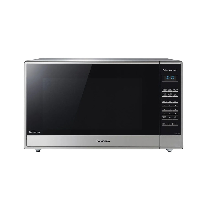 Panasonic 2.2 cu ft Countertop Microwave Oven in Stainless Steel