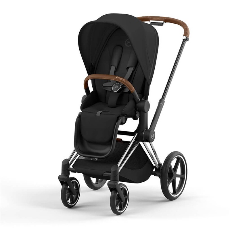 Priam 4 Stroller Chrome/Brown