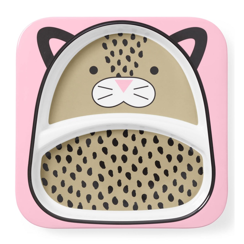Skip Hop Zoo Divided Plate – Leopard