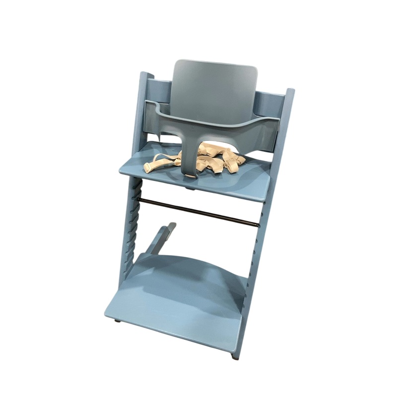 Stokke Tripp Trapp High Chair With Baby Set, 2, Fjord Blue