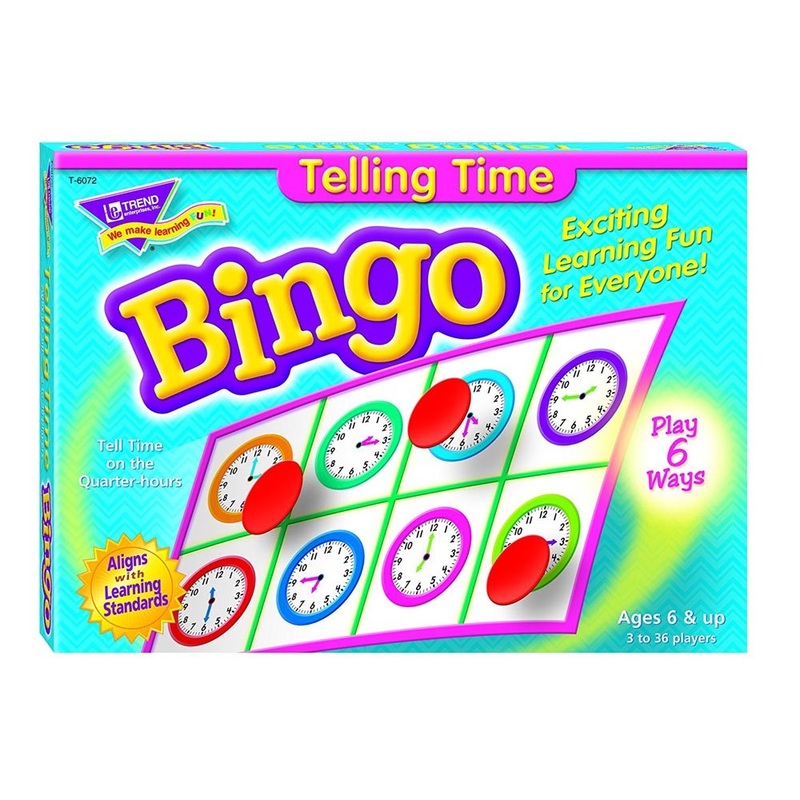 Telling Time Bingo
