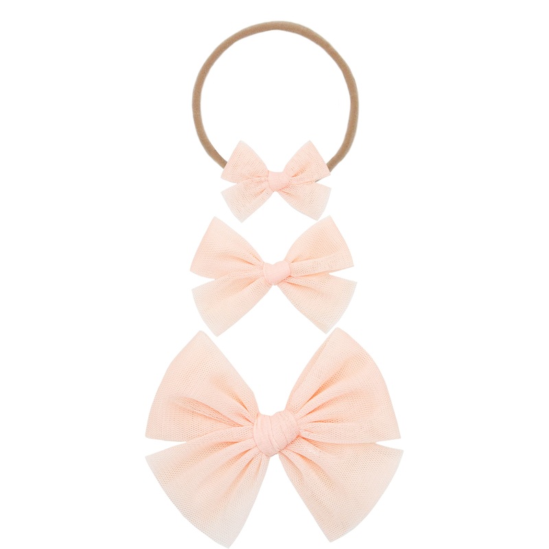 Tulle Bows – Headbands