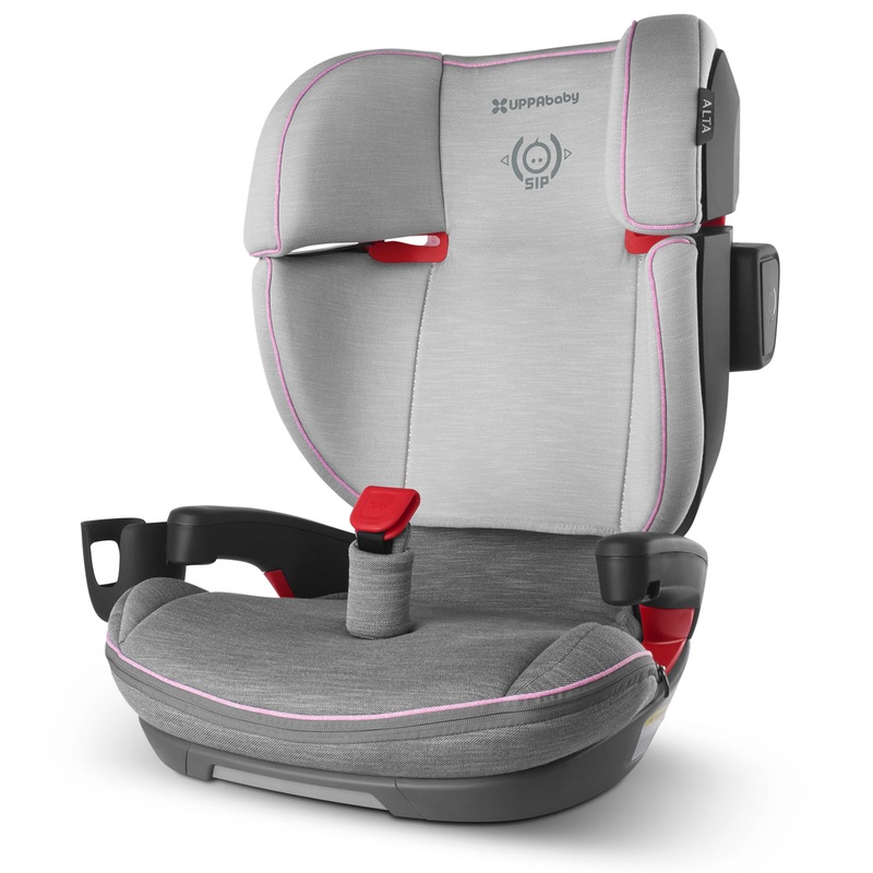 UPPAbaby Alta Belt Positioning Booster Seat – Sasha (Grey Melange)
