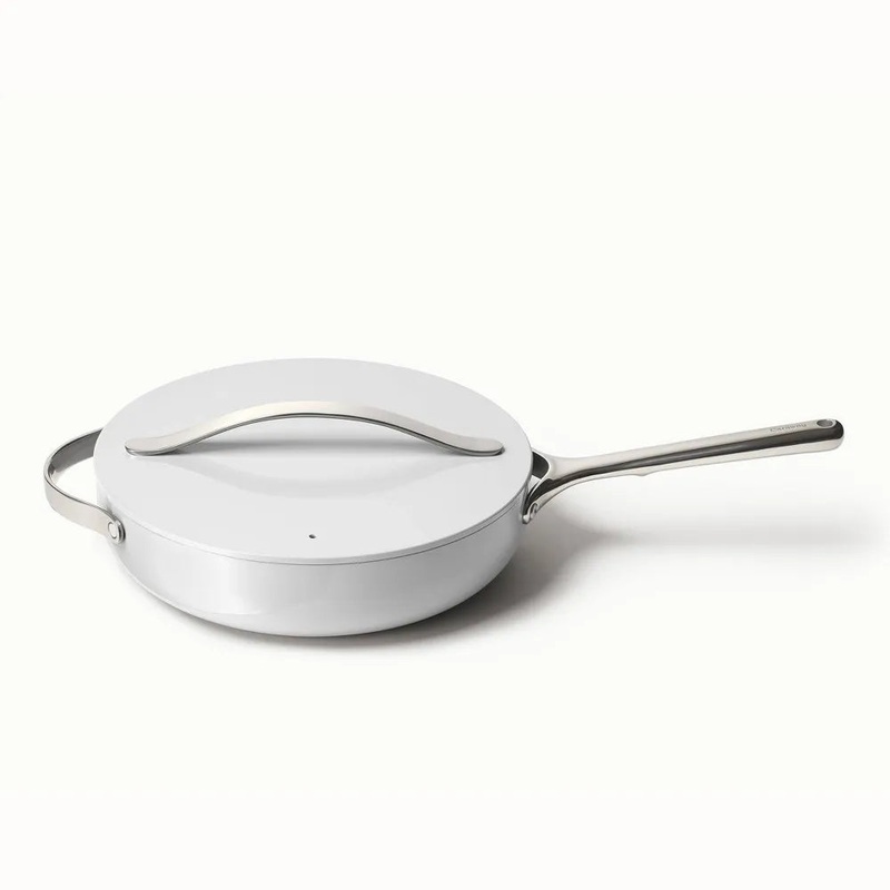 Caraway Non-Stick Ceramic 4.5 Qt Saute Pan – Gray