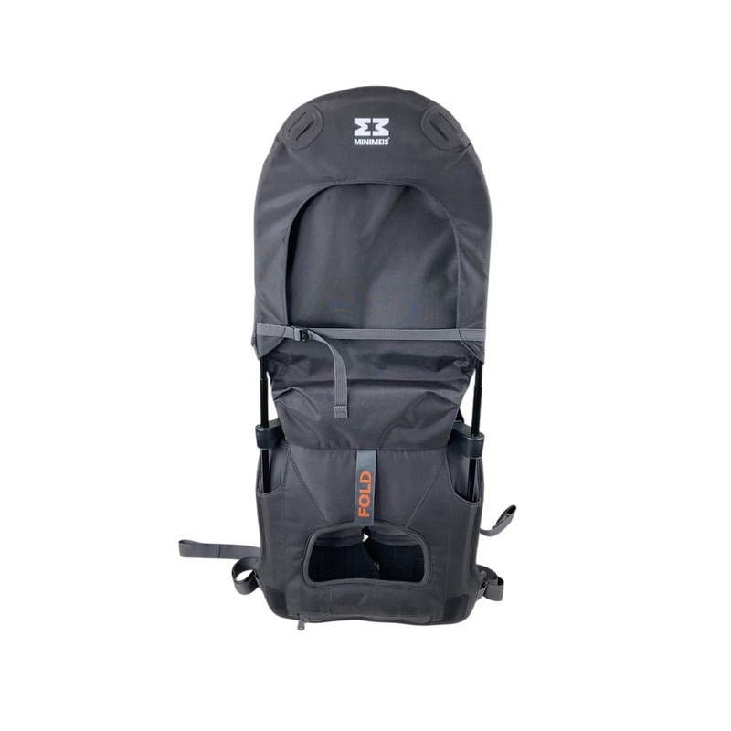 MiniMeis G4 Baby Shoulder Carrier, Black Grey